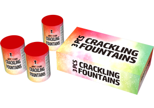 Crackling fountains