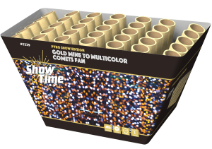 Gold mine to multicolor comets fan